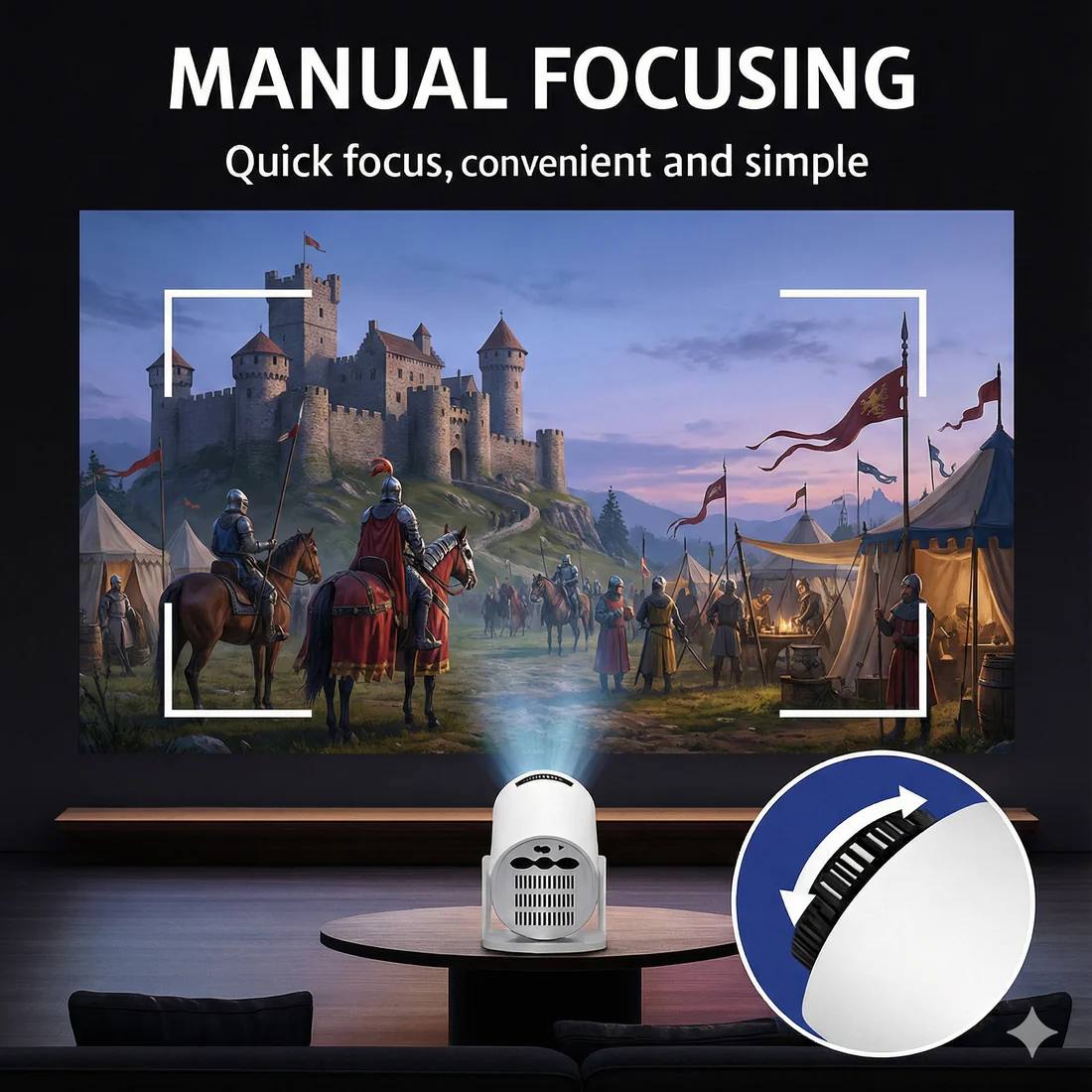 HY300 HD Home Projector